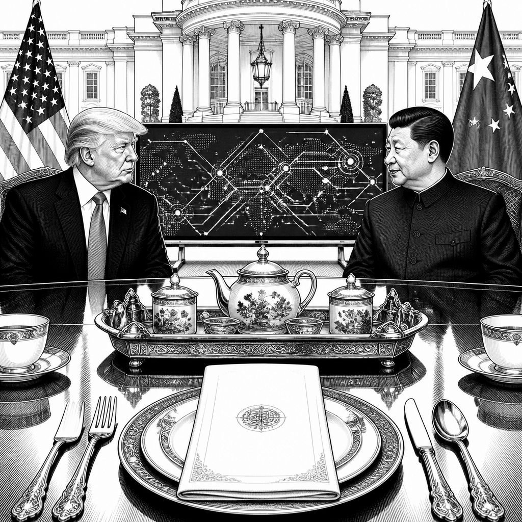 Xi in Washington: Tee mit Trump, Staatsdinner mit Tech-Bossen im Zeichen der KI Xi in Washington: Tee mit Trump, Staatsdinner mit Tech-Bossen im Zeichen der KI