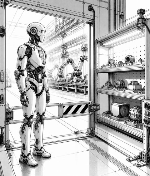 ai-xpeng-iron-humanoid-factory-exit