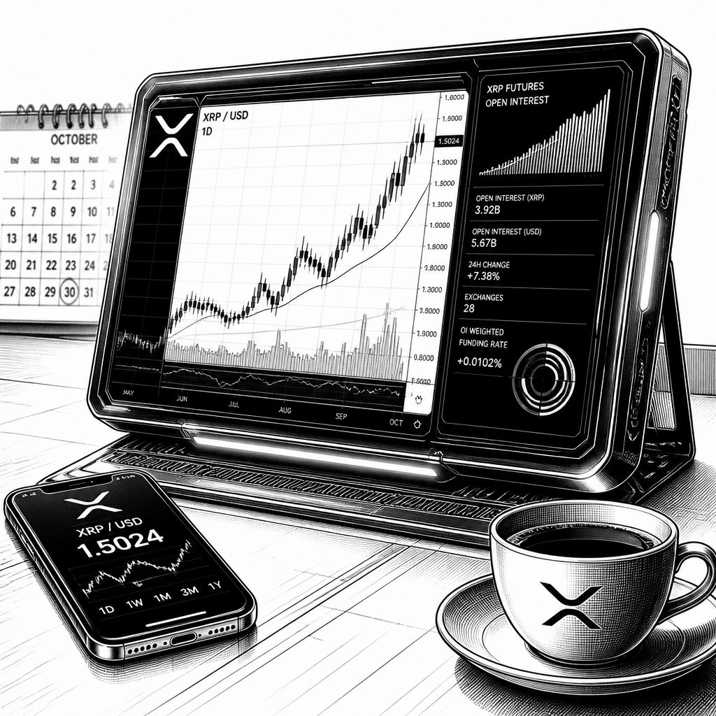 XRP vor schwachem Oktober: Wallet-, Futures- und ETF-Signale im Blick XRP vor schwachem Oktober: Wallet-, Futures- und ETF-Signale im Blick