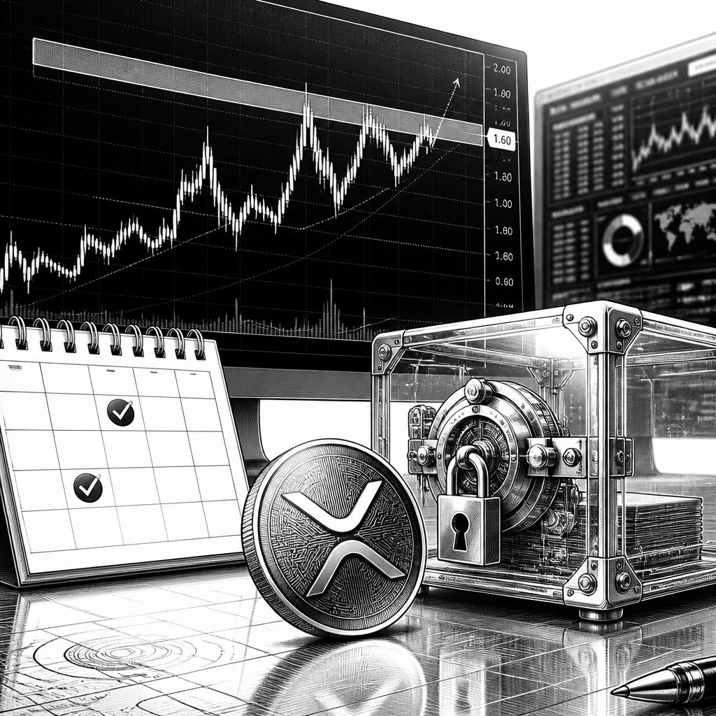 XRP vor zwei Schlüsselmomenten: Evernorth-Votum und neue Escrow-Freigabe XRP vor zwei Schlüsselmomenten: Evernorth-Votum und neue Escrow-Freigabe