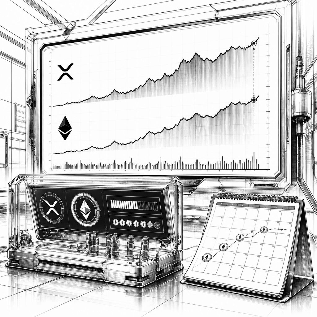 Kann XRP Ethereum überholen? Die Rechenarbeit hinter dem „Flippening“ Kann XRP Ethereum überholen? Die Rechenarbeit hinter dem „Flippening“
