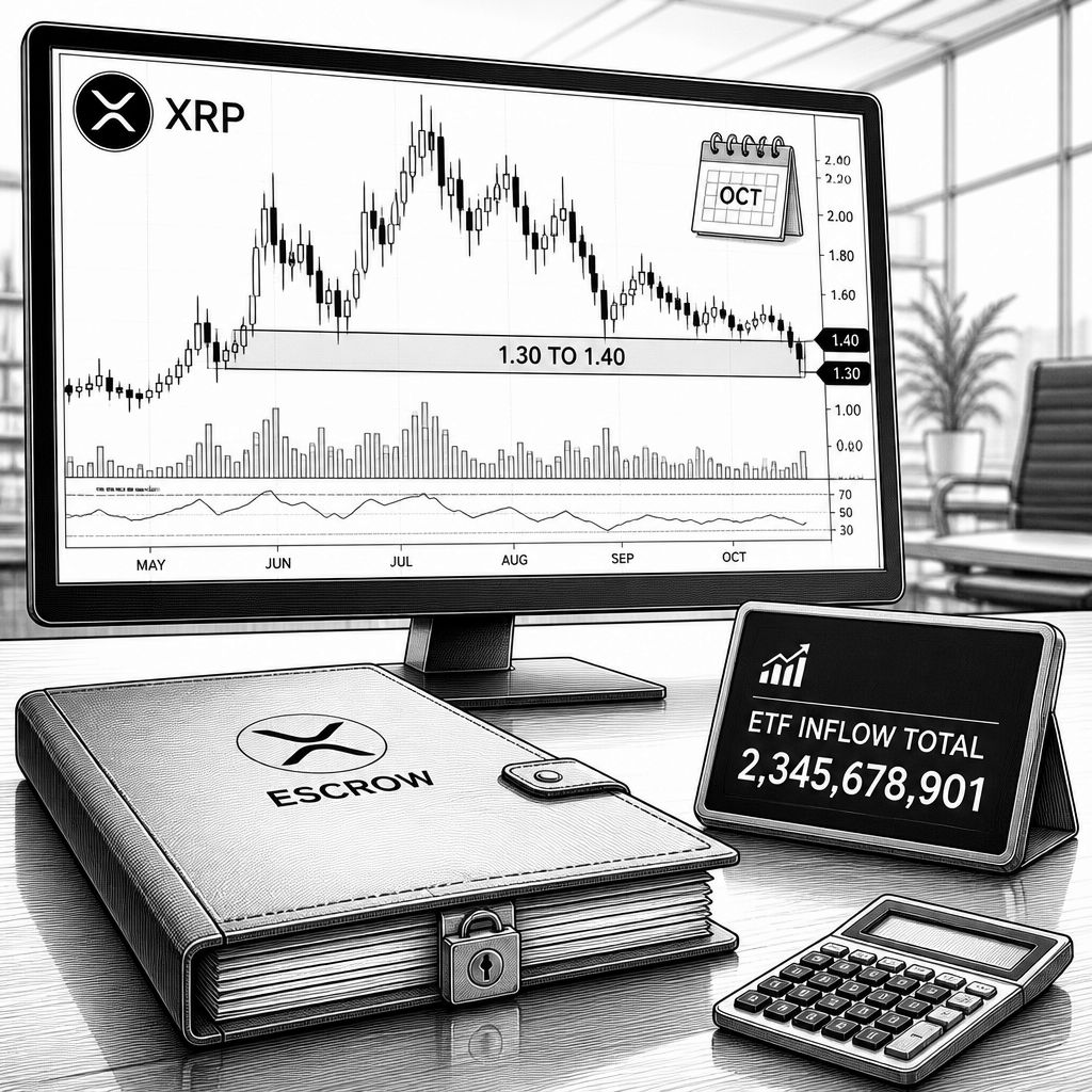 XRP nach starkem Q3: „Uptober“-Risiko, ETF-Zuflüsse und ein großes Unlock am 1. Oktober XRP nach starkem Q3: „Uptober“-Risiko, ETF-Zuflüsse und ein großes Unlock am 1. Oktober