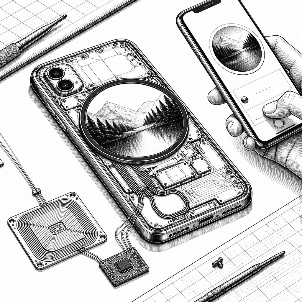 E-Ink-Handyhülle von XTREM INNO: Rundes Display, App-Bildwechsel und KI-Filter E-Ink-Handyhülle von XTREM INNO: Rundes Display, App-Bildwechsel und KI-Filter