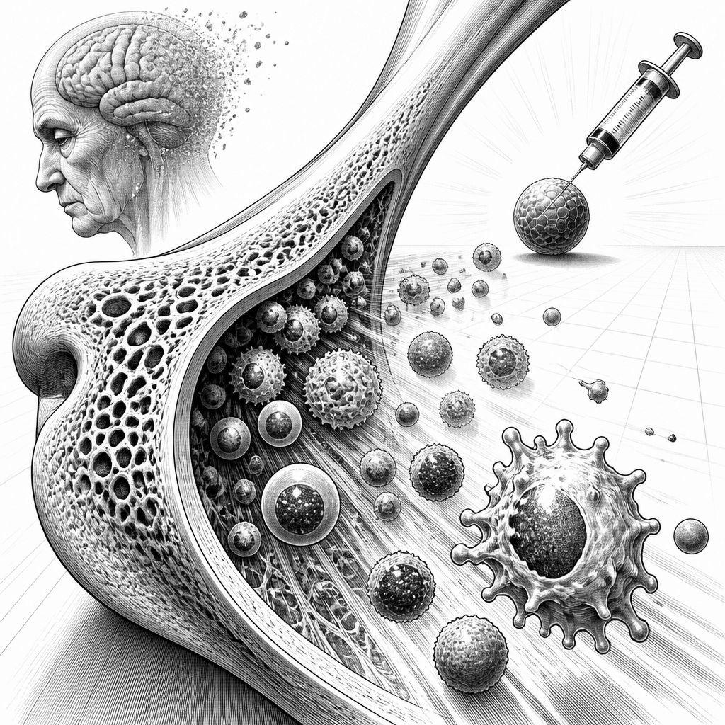 Alzheimer: Knochenmark-Entzündung könnte erklären, warum der Körper nicht von selbst heilt Alzheimer: Knochenmark-Entzündung könnte erklären, warum der Körper nicht von selbst heilt