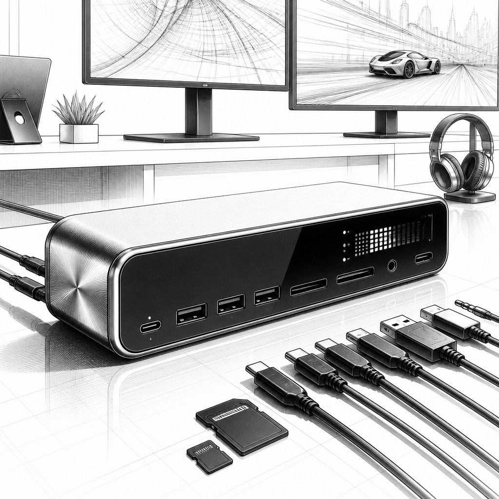 Anker bringt günstige 10-in-1 USB-C Dockingstation mit HDMI 2.1 und 240 Hz Anker bringt günstige 10-in-1 USB-C Dockingstation mit HDMI 2.1 und 240 Hz