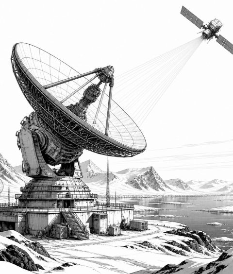 arktische-raumfahrt-satellitenkommunikation-ueberwachung