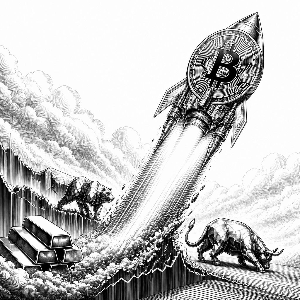 Bitcoin bricht aus, während Gold und Aktien zögern: Was Cowen beobachtet Bitcoin bricht aus, während Gold und Aktien zögern: Was Cowen beobachtet