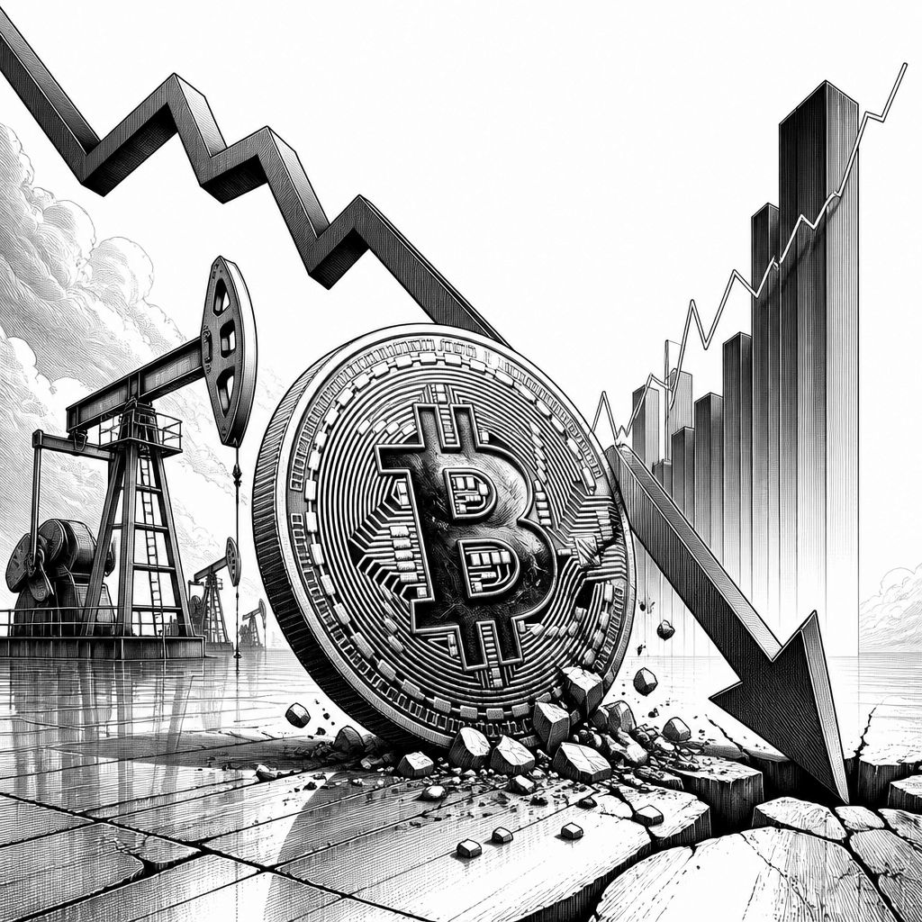 Bitcoin unter 83.000 US-Dollar: Zins- und Öltrend drückt Krypto-Bewertung Bitcoin unter 83.000 US-Dollar: Zins- und Öltrend drückt Krypto-Bewertung