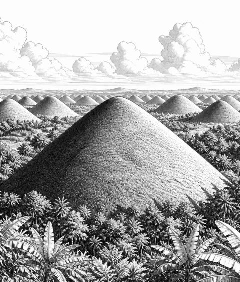 chocolate-hills-bohol-kalk-kegel-geologie