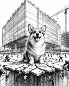 corgi-viraler-datingpost-unternehmens-kultur