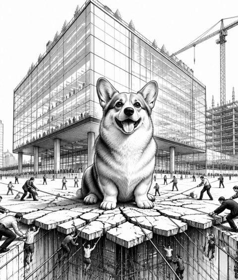corgi-viraler-datingpost-unternehmens-kultur