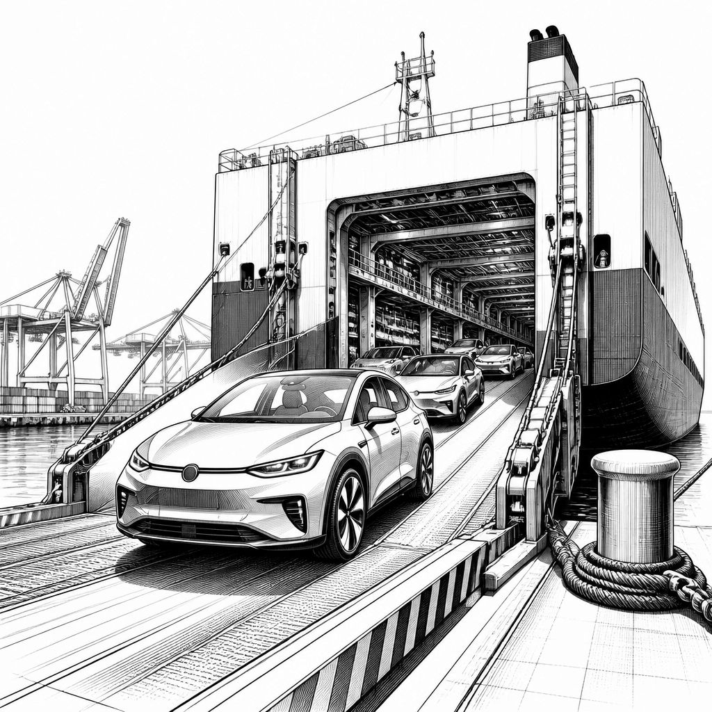 Deutsche Autoexporte sinken: Importe boomen deutlich Deutsche Autoexporte sinken: Importe boomen deutlich