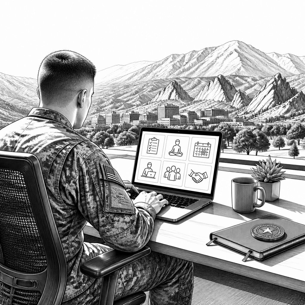 Digitale Angebote und Termine für Militär- und Veteranen in Colorado Springs Digitale Angebote und Termine für Militär- und Veteranen in Colorado Springs
