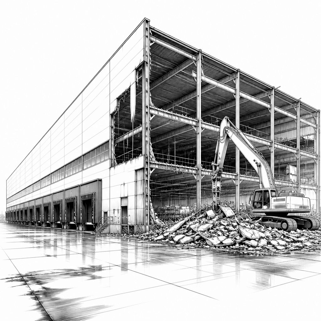 Disapo Insolvenz: Verkauf durch Douglas, Rückbau und unklare Zukunft des Logistikzentrums Disapo Insolvenz: Verkauf durch Douglas, Rückbau und unklare Zukunft des Logistikzentrums