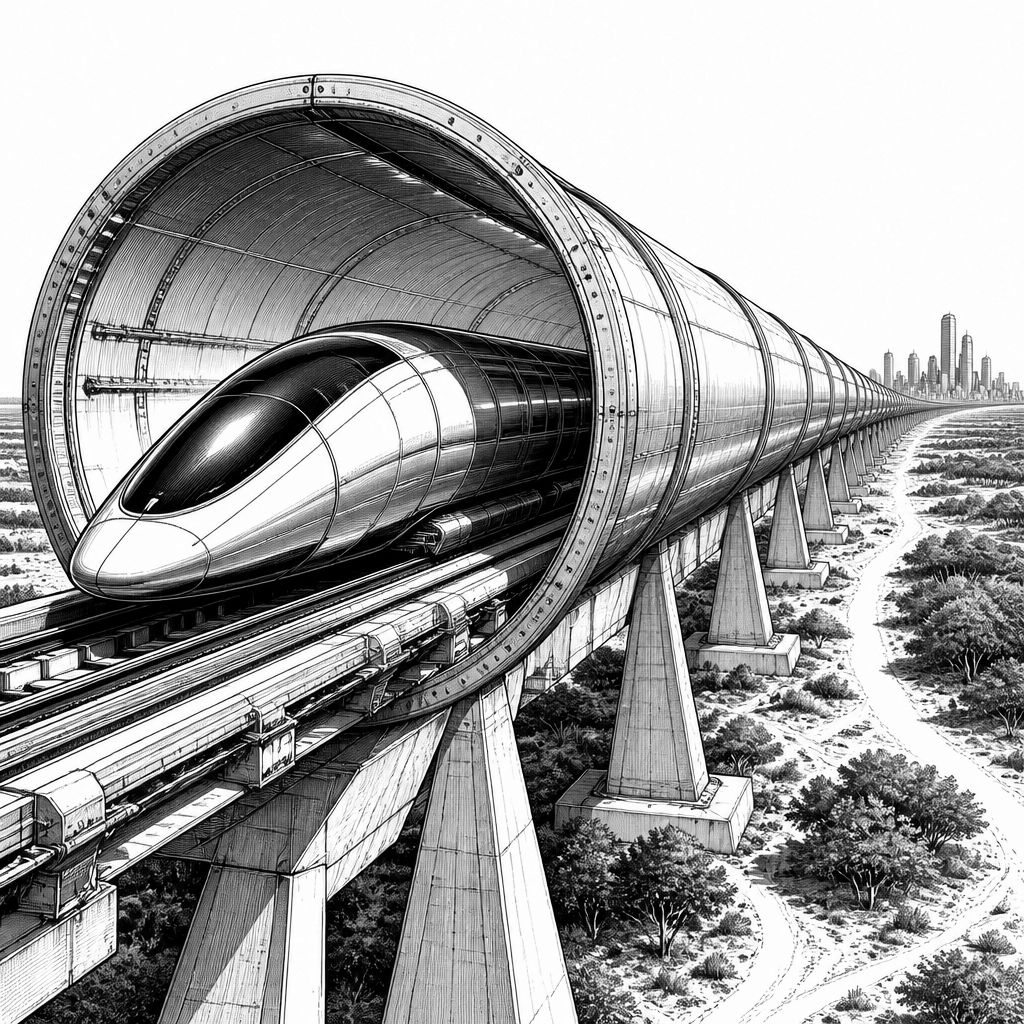 Elon Musk wirbt für Hyperloop-Tunnel zwischen Austin und San Antonio Elon Musk wirbt für Hyperloop-Tunnel zwischen Austin und San Antonio