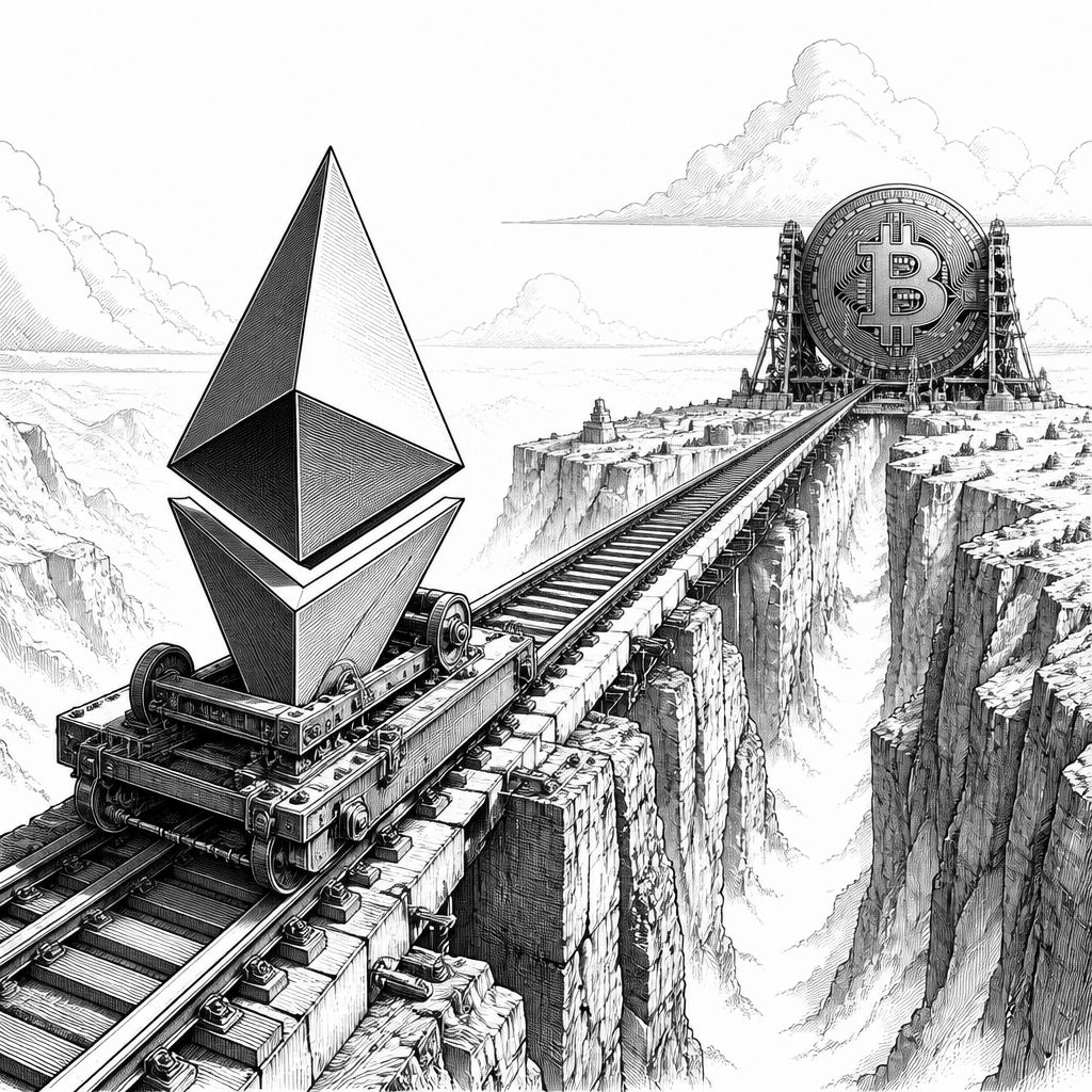 Ethereum überholt Bitcoin: Wie groß ist die Lücke für das „Flippening“? Ethereum überholt Bitcoin: Wie groß ist die Lücke für das „Flippening“?