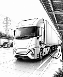 fraunhofer-studie-strombedarf-elektro-lkw-europa-2045