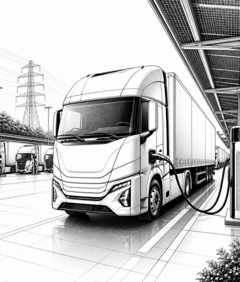 fraunhofer-studie-strombedarf-elektro-lkw-europa-2045