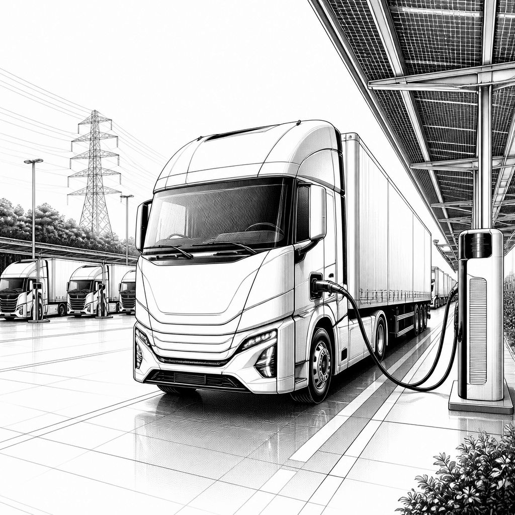 Fraunhofer-Studie: Strombedarf für Elektro-Lkw in Europa bis 2045 deutlich höher Fraunhofer-Studie: Strombedarf für Elektro-Lkw in Europa bis 2045 deutlich höher