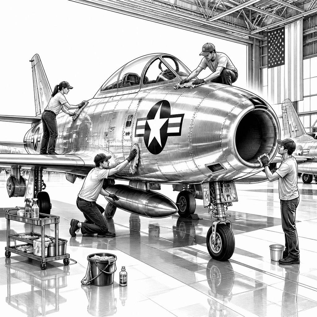 Freiwillige reinigen Militärflugzeuge im Luftfahrtmuseum: Konservierung im Fokus Freiwillige reinigen Militärflugzeuge im Luftfahrtmuseum: Konservierung im Fokus