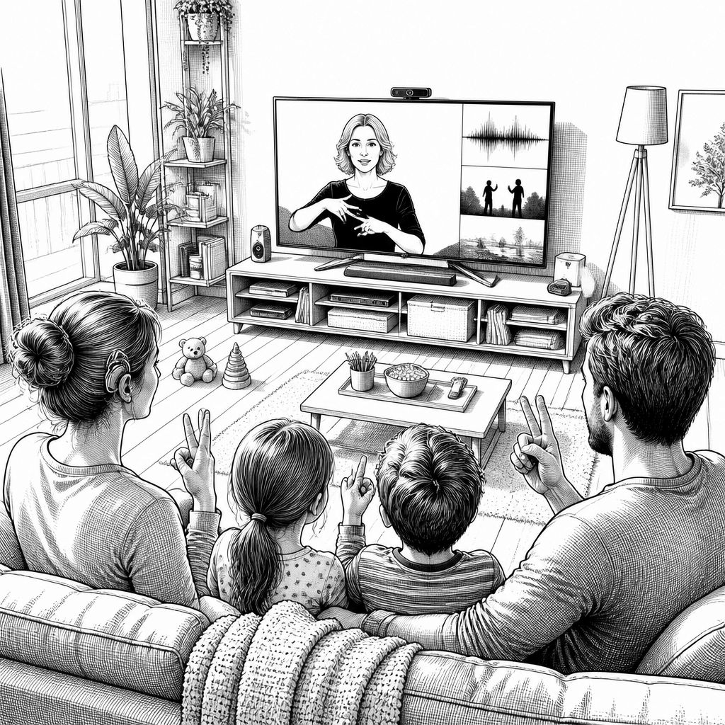 „Gehörlosen-Check“: Inklusive Streaming-Zugänge für Familien am Sonntagnachmittag „Gehörlosen-Check“: Inklusive Streaming-Zugänge für Familien am Sonntagnachmittag