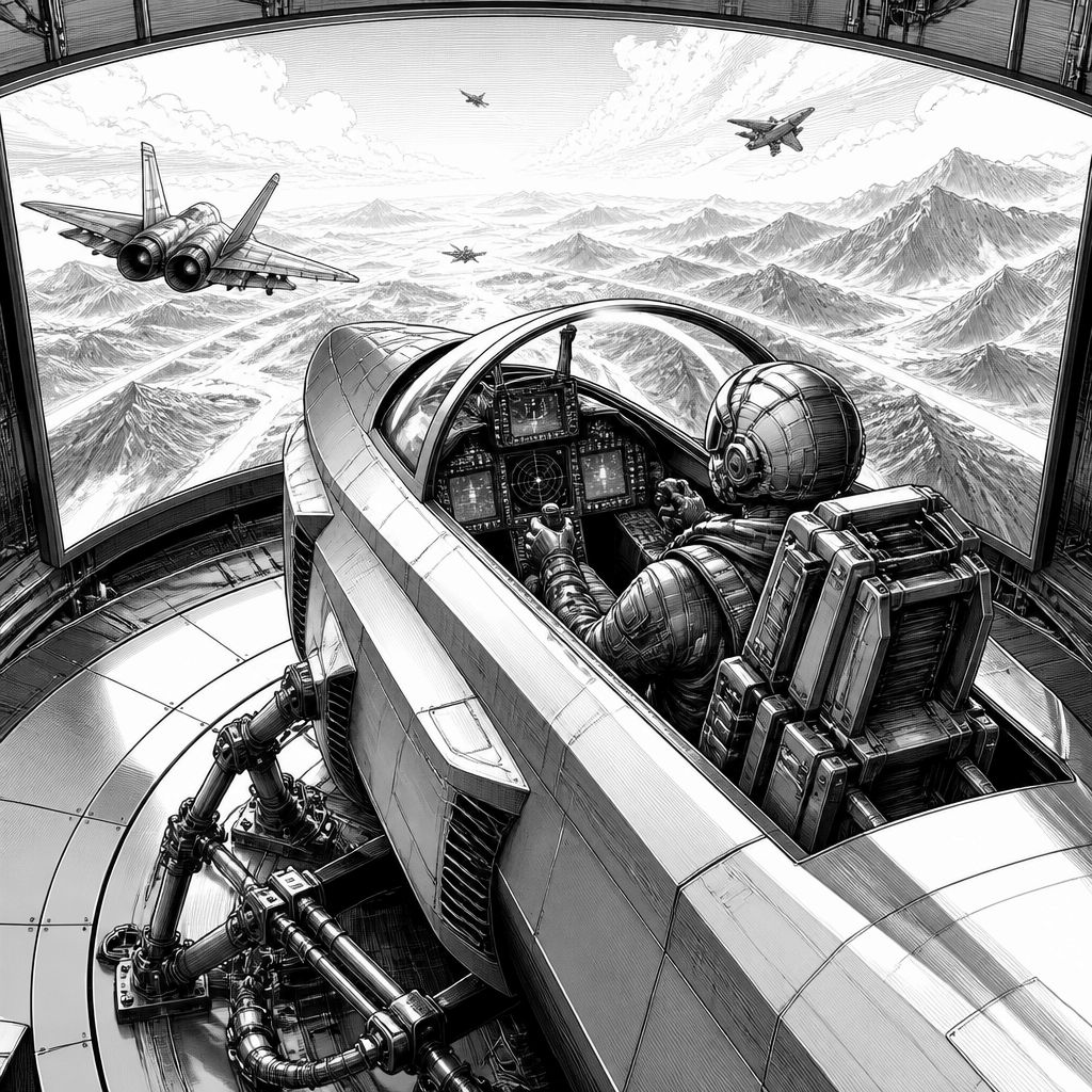 Helsing zeigt KI-Kampfjet mit Centaur: synthetisches Training im Simulator Helsing zeigt KI-Kampfjet mit Centaur: synthetisches Training im Simulator