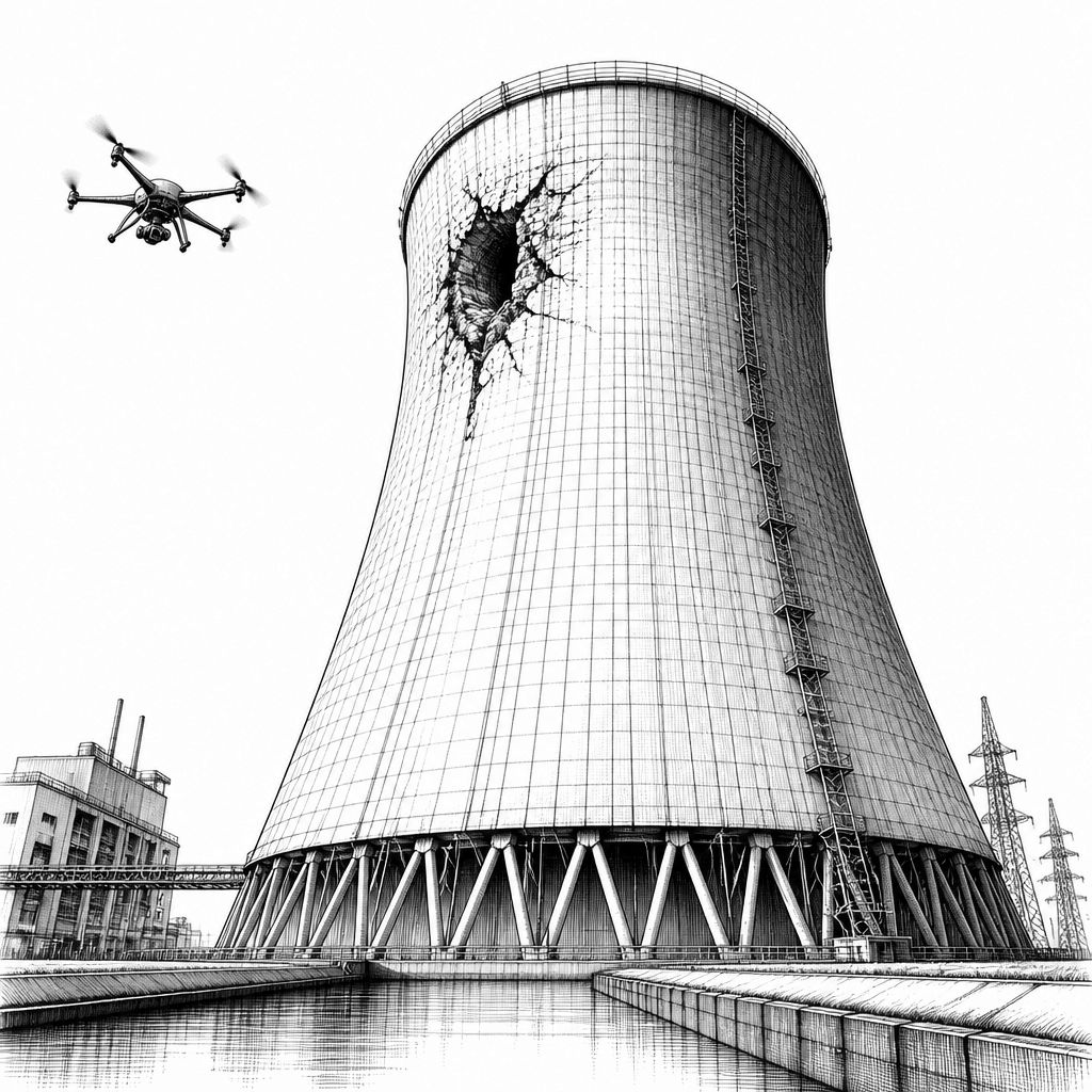 IAEA meldet Treffer per Drohne: Kühlturm des AKW Kursk bleibt ohne Feuer IAEA meldet Treffer per Drohne: Kühlturm des AKW Kursk bleibt ohne Feuer