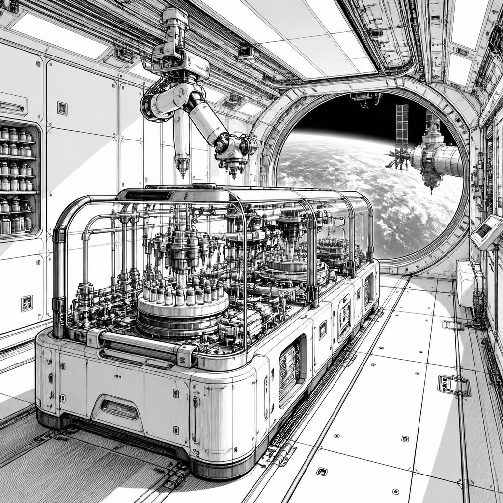 ISS-Auslaufen: Pharma bereitet KI-gestützte Produktion in der Umlaufbahn vor ISS-Auslaufen: Pharma bereitet KI-gestützte Produktion in der Umlaufbahn vor