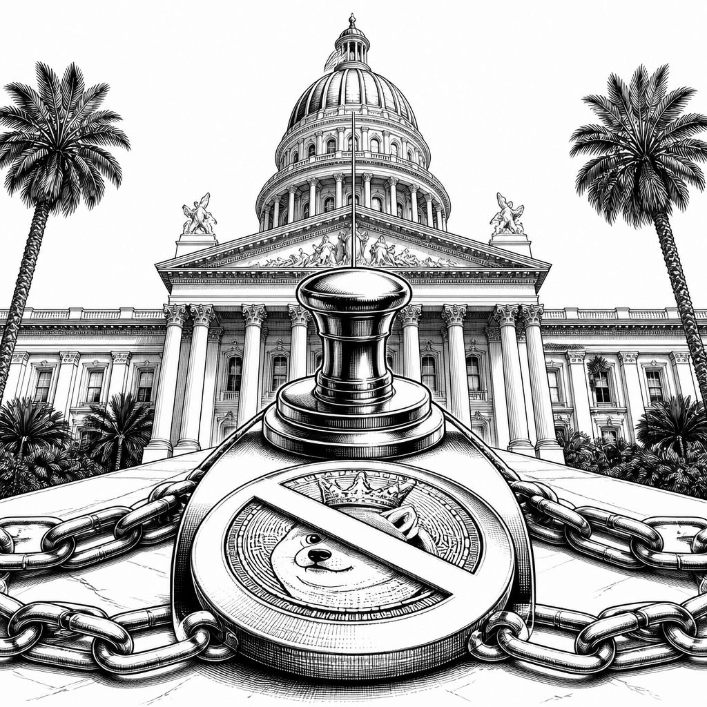 Kalifornien verbietet Public Officials das Ausgeben von Memecoins Kalifornien verbietet Public Officials das Ausgeben von Memecoins