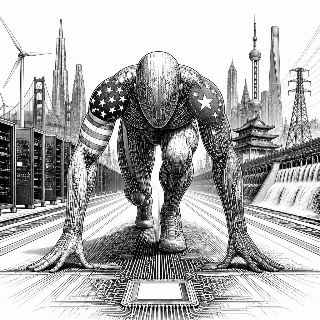 KI-Rennen USA vs. China: Chip-Vorsprung, offene Software-Frage und Strom KI-Rennen USA vs. China: Chip-Vorsprung, offene Software-Frage und Strom