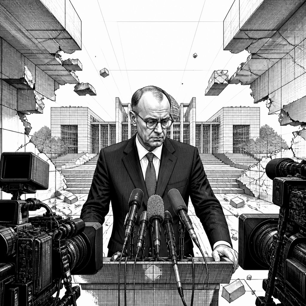 Landtagswahlen: Merz nach Prognose vor Kameras – was das politisch für Reformen heißt Landtagswahlen: Merz nach Prognose vor Kameras – was das politisch für Reformen heißt