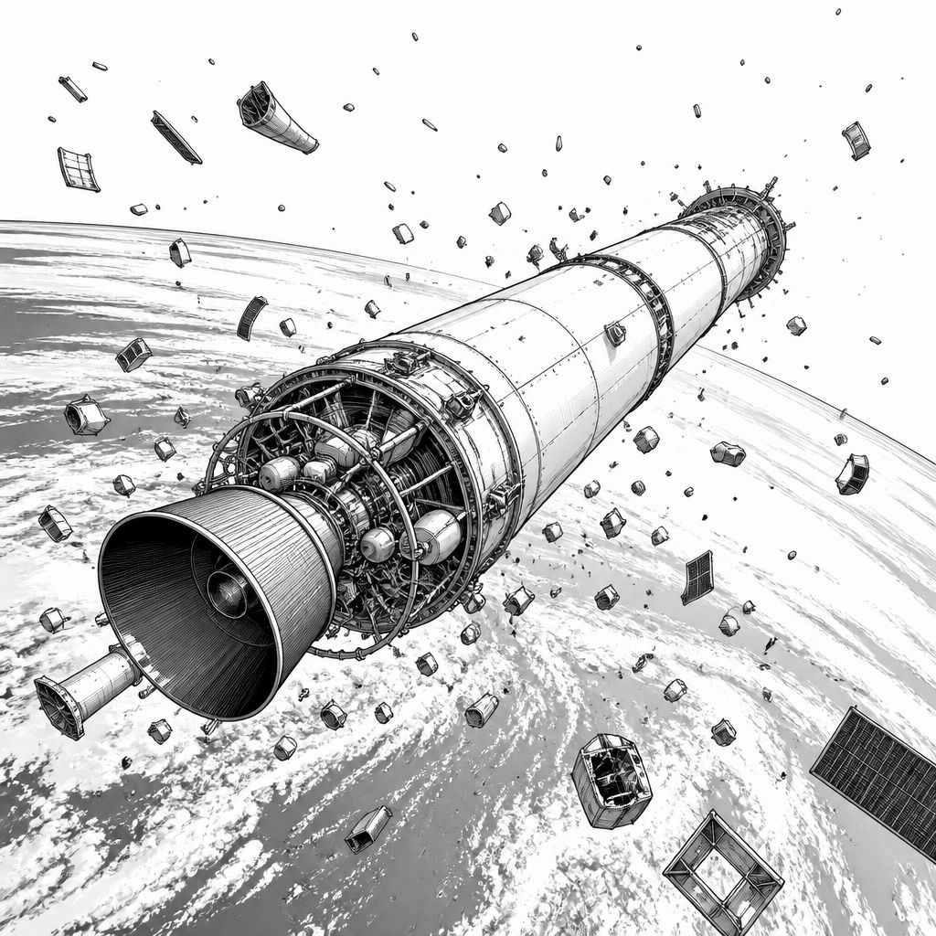 Raumfahrtmarkt kippt: Rückkehr zu Startpreisen, Debris und Ariane-6-Delay Raumfahrtmarkt kippt: Rückkehr zu Startpreisen, Debris und Ariane-6-Delay
