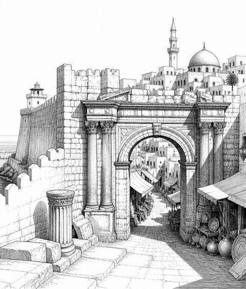medina-of-tripoli-altstadtlabyrinth-zwischen-meer-und-mauern