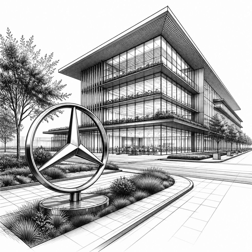 Mercedes-Benz plant künftig vier Büro-Tage pro Woche ab 2027 Mercedes-Benz plant künftig vier Büro-Tage pro Woche ab 2027