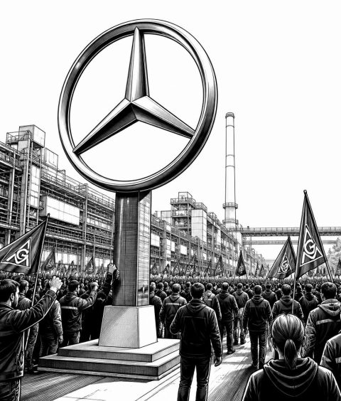 mercedes-sparkurs-bremen-ig-metall-proteste