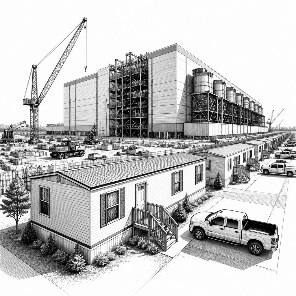 Rechenzentrum in Louisiana: Wie Meta-Worker den Wohnungsmarkt antreiben Rechenzentrum in Louisiana: Wie Meta-Worker den Wohnungsmarkt antreiben