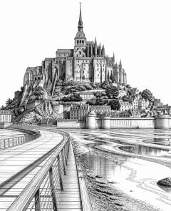 mont-saint-michel-abtei-felsen-gezeiten