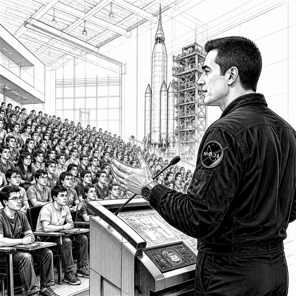 NASA-Administrator Isaacman begeistert Studierende an der University of Arizona NASA-Administrator Isaacman begeistert Studierende an der University of Arizona