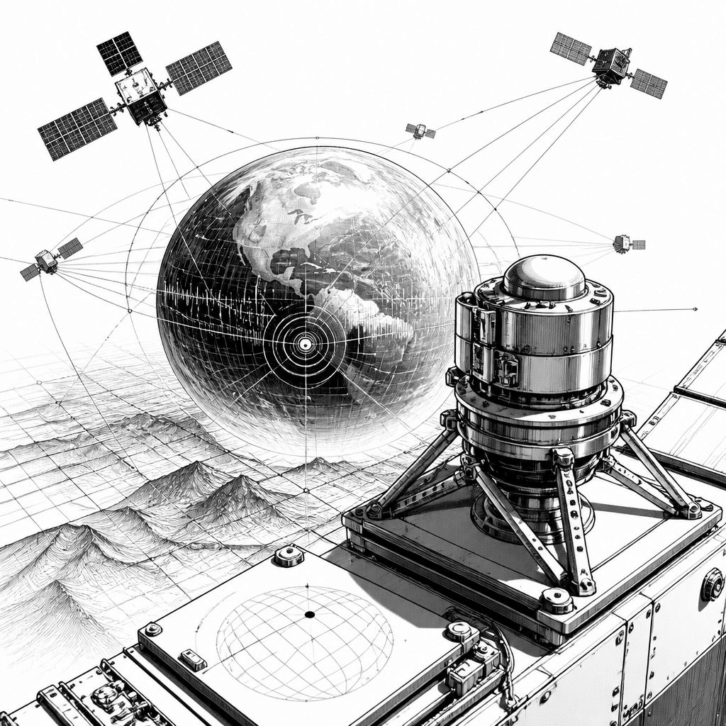 NASA misst saisonale Erd- Schwerpunktverlagerung mit neuer Satellitentechnik NASA misst saisonale Erd- Schwerpunktverlagerung mit neuer Satellitentechnik