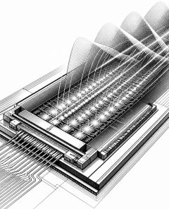 on-chip-space-time-wave-packet-laser-array