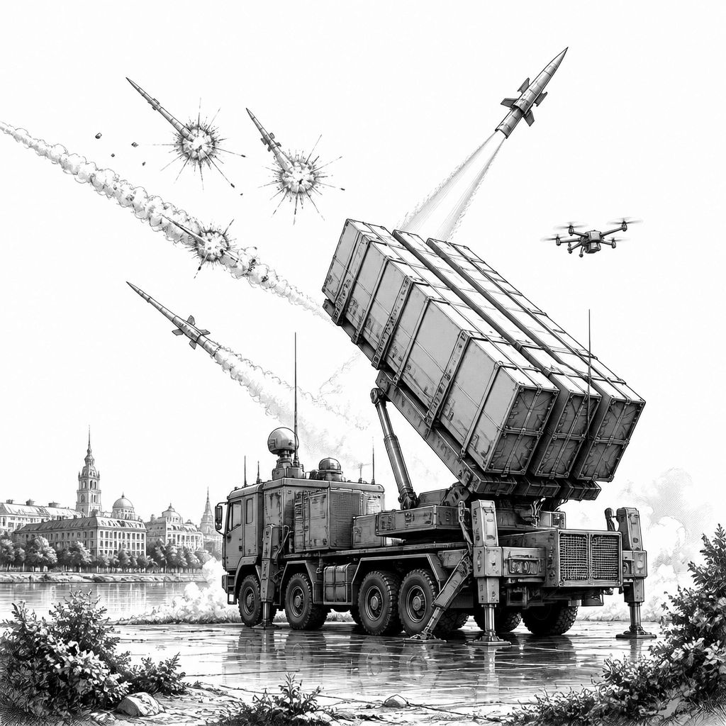 Selenskyj: NASAMS soll ballistische Raketen und Drohnen abgewehrt haben Selenskyj: NASAMS soll ballistische Raketen und Drohnen abgewehrt haben