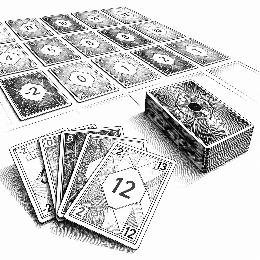SKYJO MA300715: 150 Karten, 30 Minuten Spielzeit für 2 bis 8 Personen SKYJO MA300715: 150 Karten, 30 Minuten Spielzeit für 2 bis 8 Personen