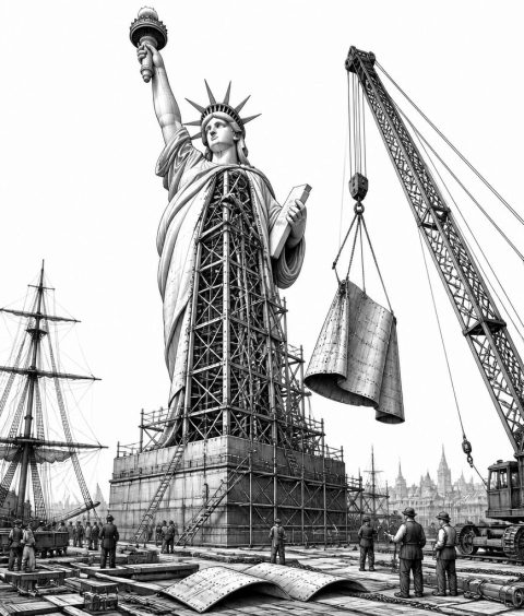 statue-of-liberty-kupferfigur-eiserner-kern-techn