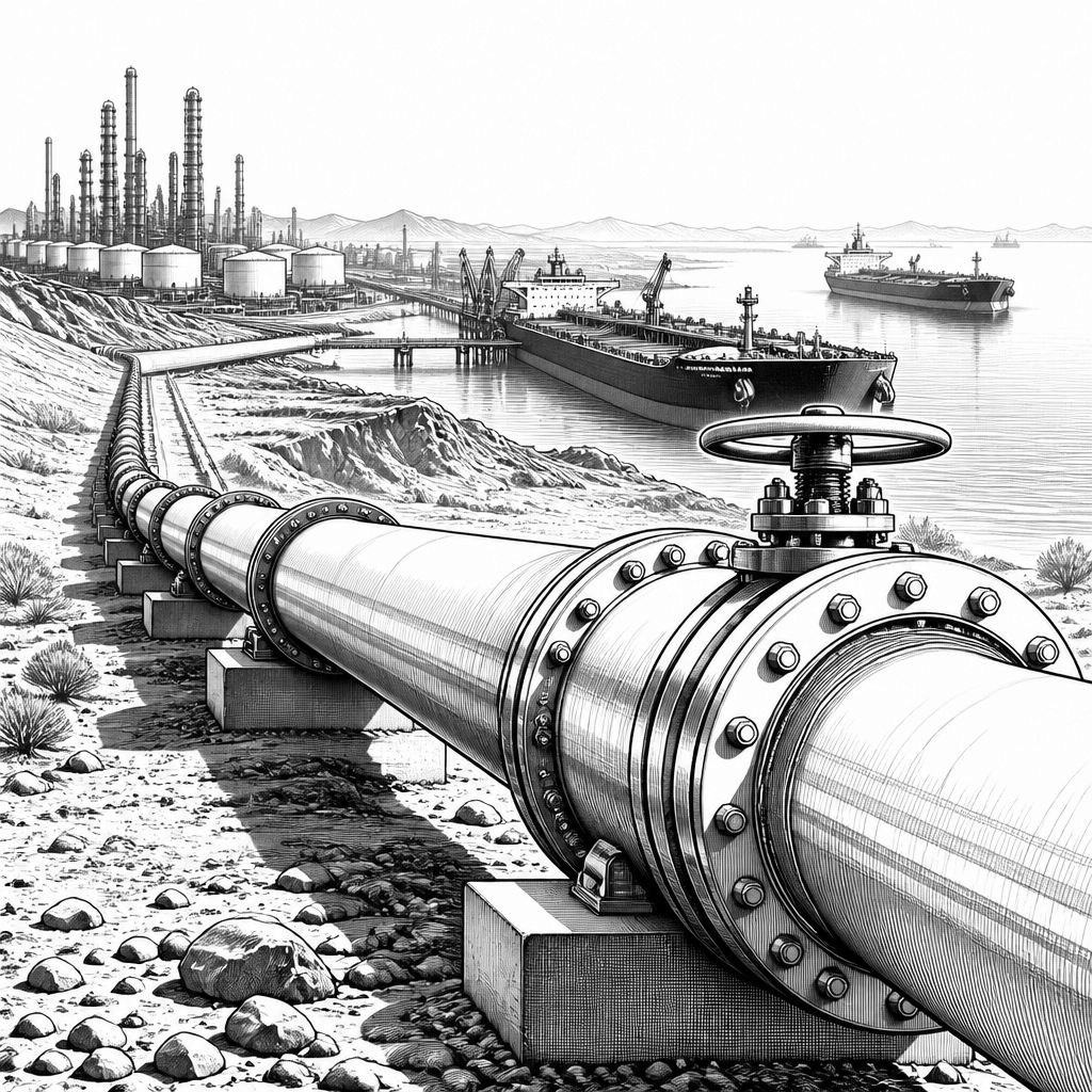 Stilllegung der saudischen Ost-West-Pipeline treibt Kraftstoffpreise in Europa Stilllegung der saudischen Ost-West-Pipeline treibt Kraftstoffpreise in Europa