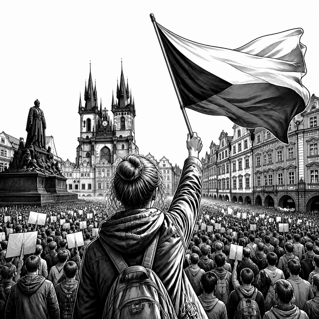 Tausende demonstrieren in Prag gegen Kurs der rechtspopulistischen Regierung Tausende demonstrieren in Prag gegen Kurs der rechtspopulistischen Regierung