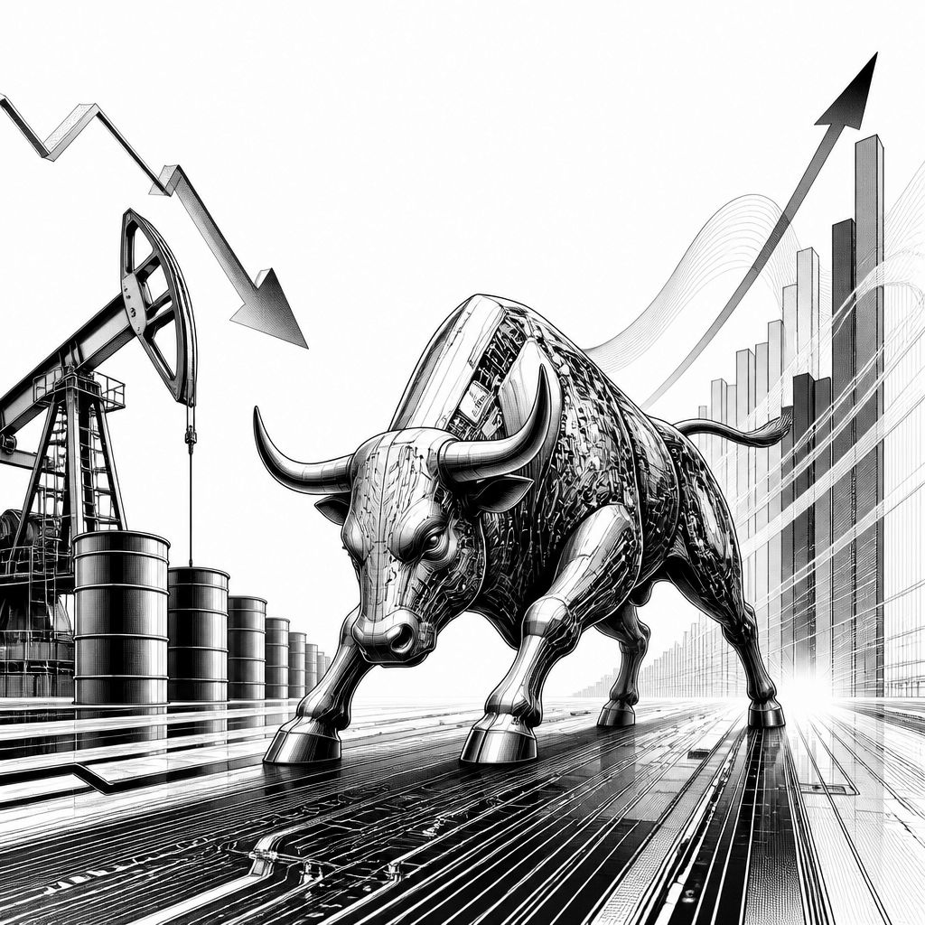 Tech-Aktien profitieren: Öl billiger, Renditen sinken, Bewertungen steigen Tech-Aktien profitieren: Öl billiger, Renditen sinken, Bewertungen steigen