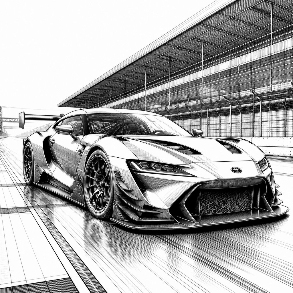 Toyota GR GT: Vom GR GT3 zurück auf die Straße – Technik im Rennfokus Toyota GR GT: Vom GR GT3 zurück auf die Straße – Technik im Rennfokus