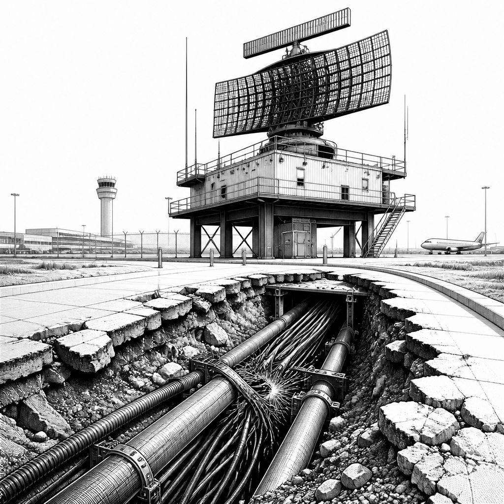 US-Flughafenchaos: Kabelschaden legt Radar-Führungsystem teilweise lahm US-Flughafenchaos: Kabelschaden legt Radar-Führungsystem teilweise lahm