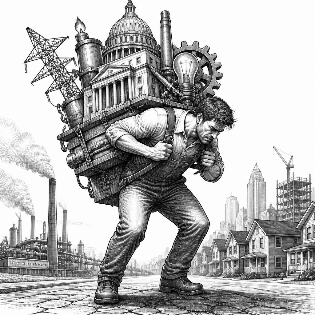 Warum Steuern, Regulierung und Energiekosten die Arbeiterklasse treffen Warum Steuern, Regulierung und Energiekosten die Arbeiterklasse treffen