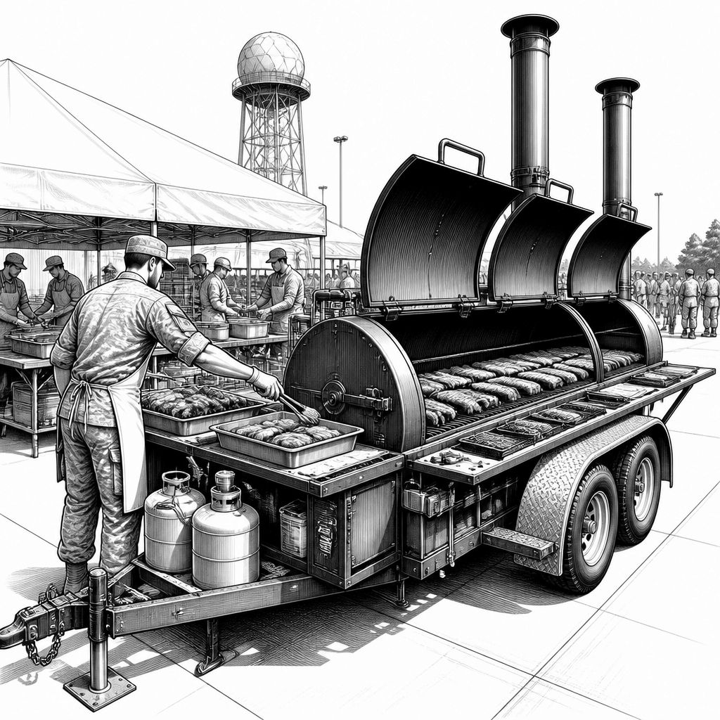 Vandenberg: Traditionelles BBQ als Logistik-Übung für Gemeinschafts-Einsatzkräfte Vandenberg: Traditionelles BBQ als Logistik-Übung für Gemeinschafts-Einsatzkräfte